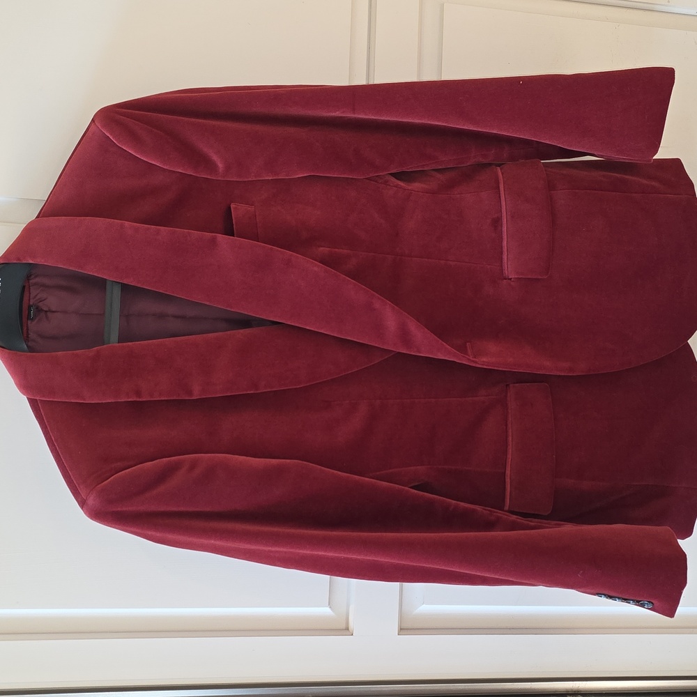 J.CREW Men's 38S Ludlow Slim Velvet Blazer Suit Jacket